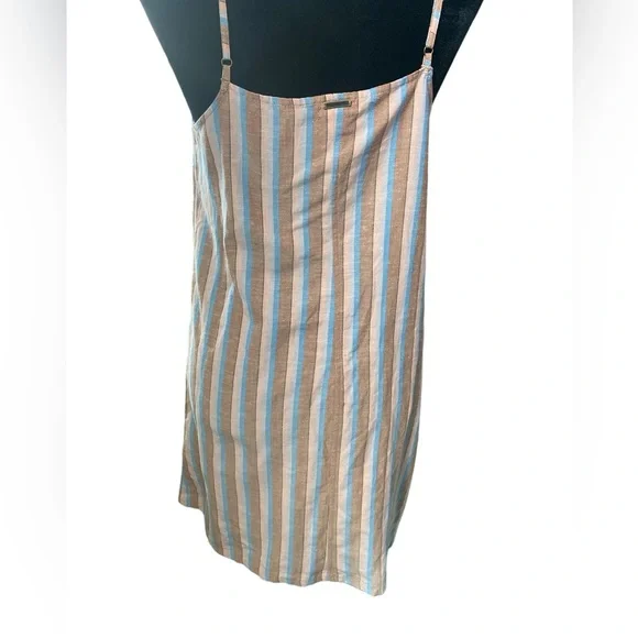Billabong Women's Straight Round Beachy coastal mini Dress Size Medium EUC - Picture 3 of 6